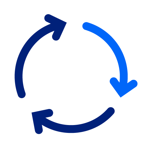 circular arrows icon