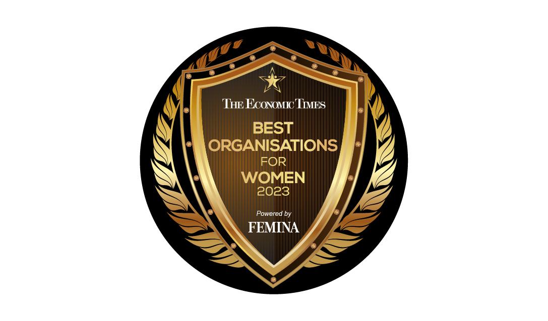 economic times best organizations for women 2023 logo